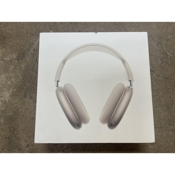 Apple AirPods Max Wireless Bluetooth Headphones Silver USB-C ANC Smart Case
